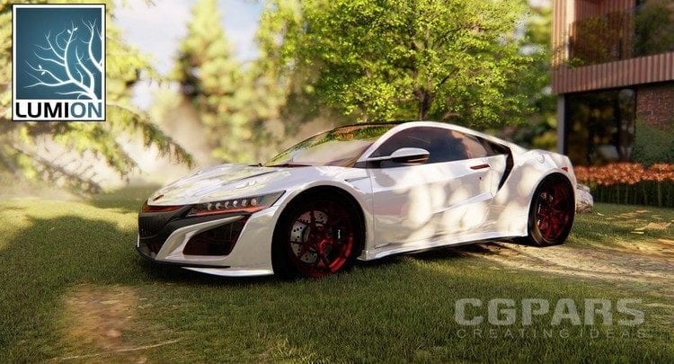 رندرینگ طبیعی معماری در lumion