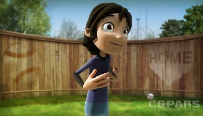 انیمیت صحنه گفتگو کاراکتر کارتونی در Maya