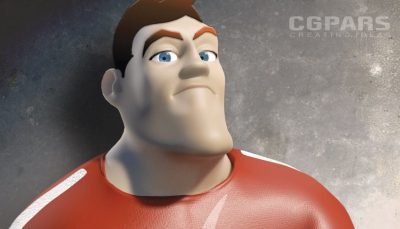 متحرک سازی کاراکتر کارتونی در مایا