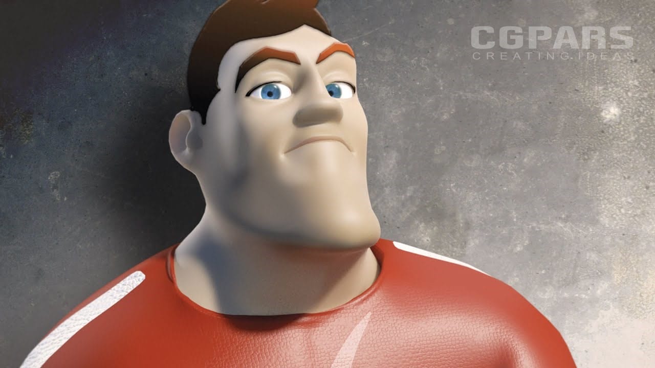 متحرک سازی کاراکتر کارتونی در مایا