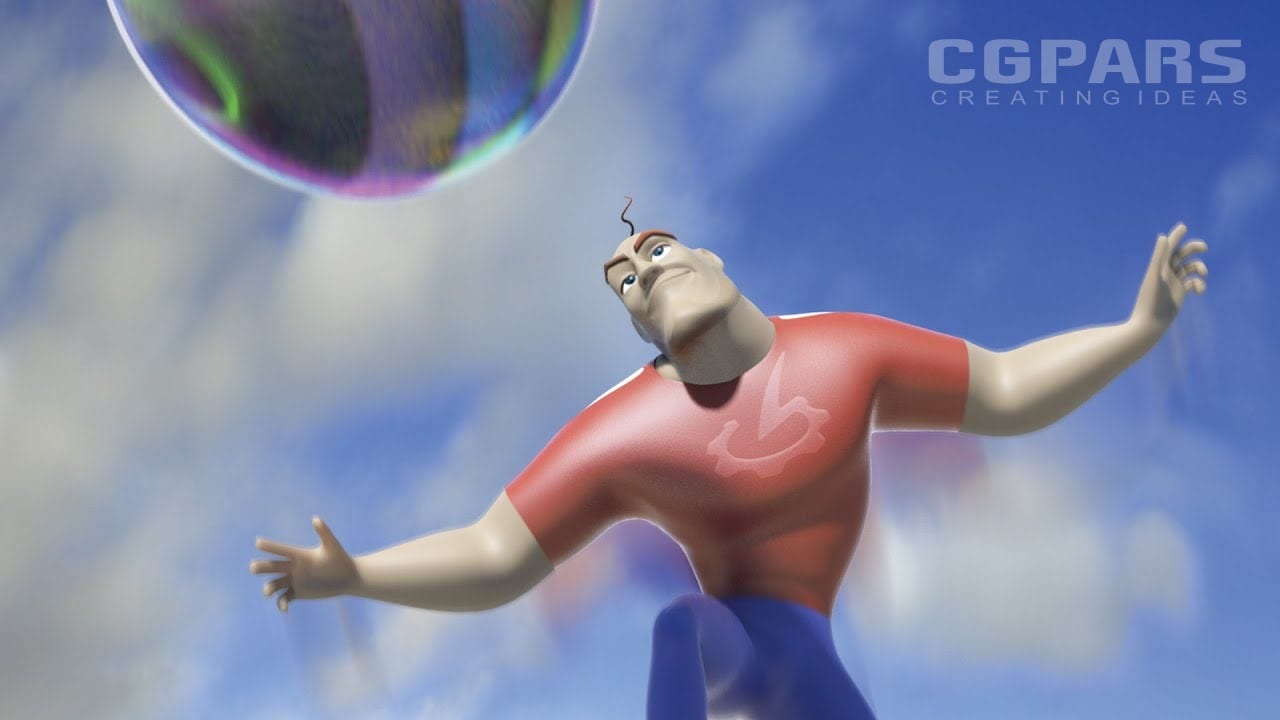 مکانیک حرکت در کاراکتر کارتونی در مایا