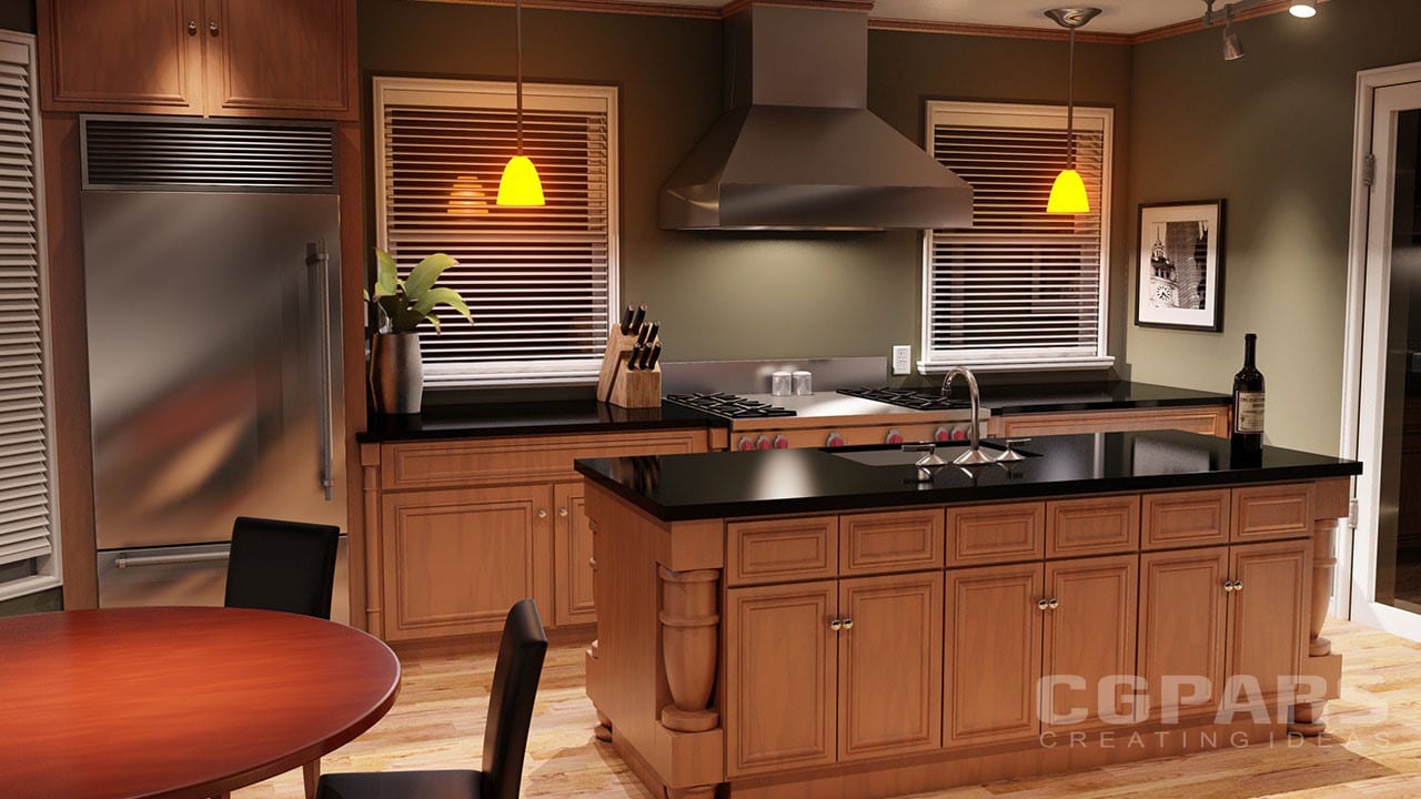 رندرینگ دکوراسیون داخلی با Mental Ray در Maya