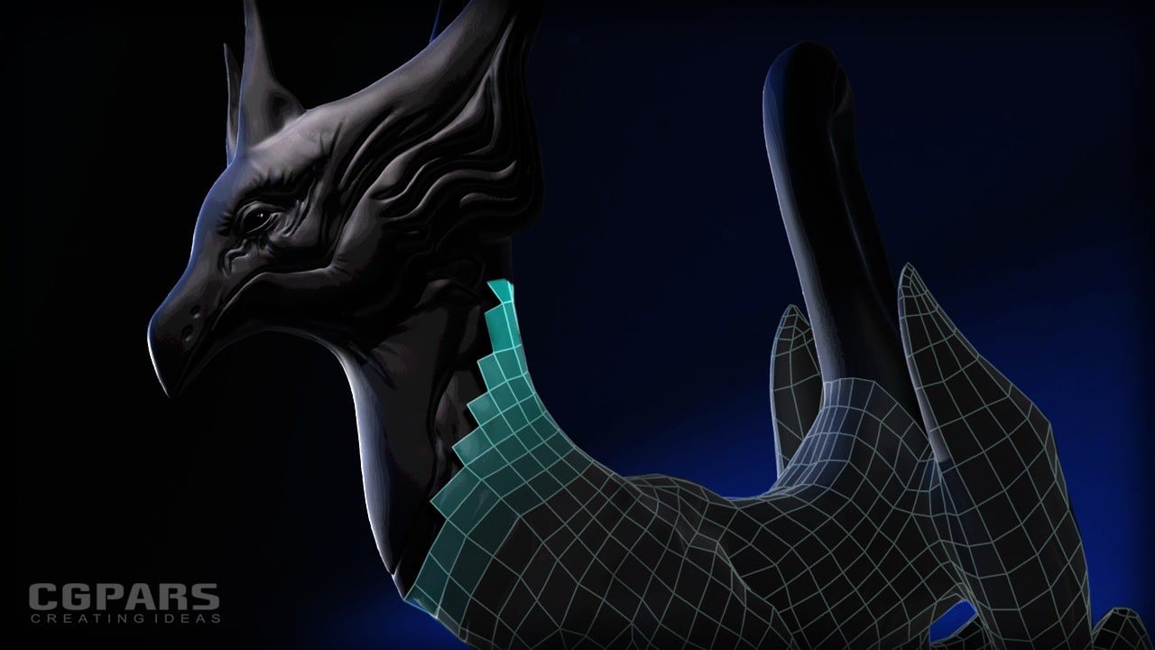 آموزش تکنیک ریتوپولوژی در مایا