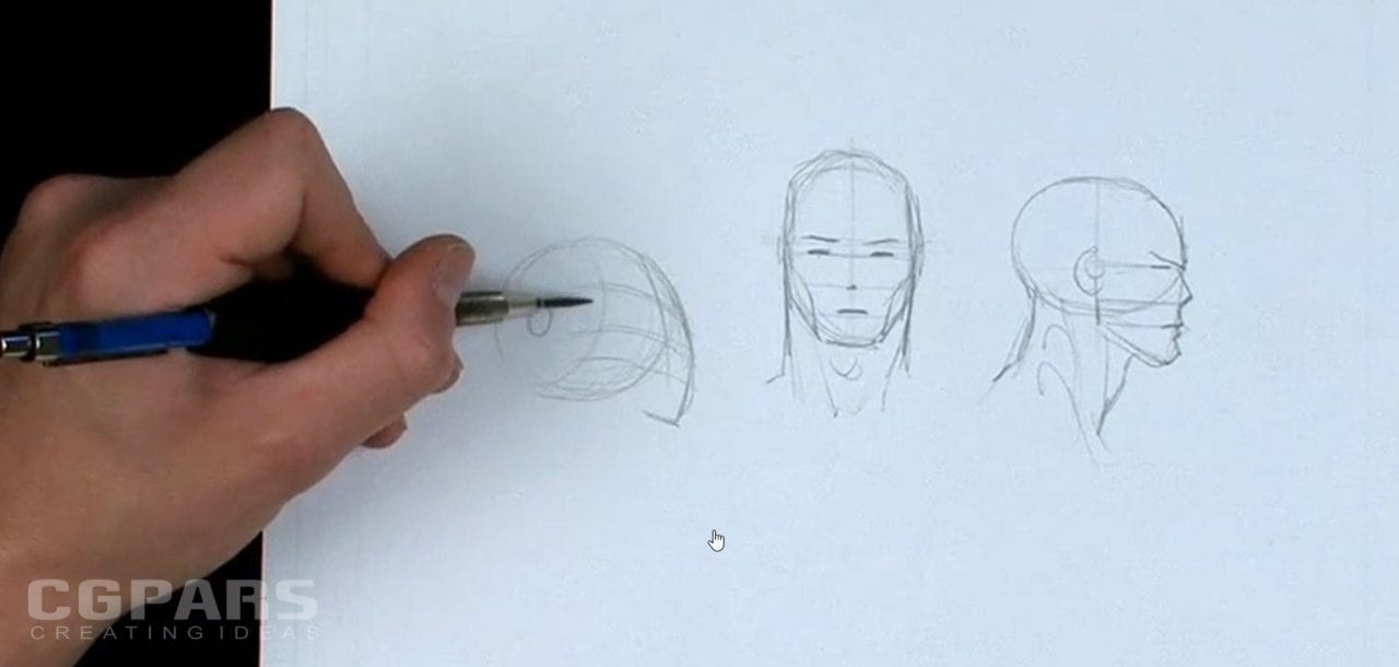 طراحی فیگوراتیو برای سر و صورت