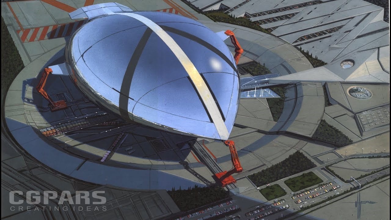 آموزش طراحی کشتی فضایی و محل فرود