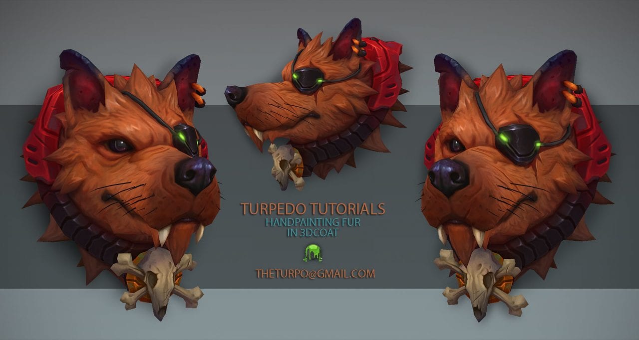 Gumroad - Hand Painting Fur in 3DCoat