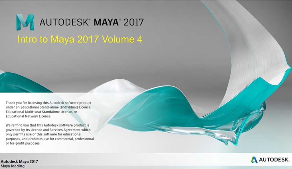 آموزش مقدماتی مایا 2017 قسمت 4