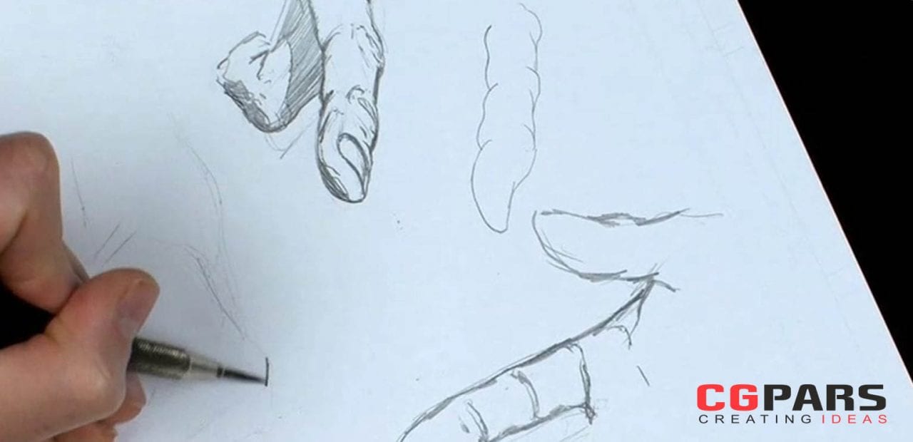 آموزش طراحی فیگوراتیو برای دست و پا