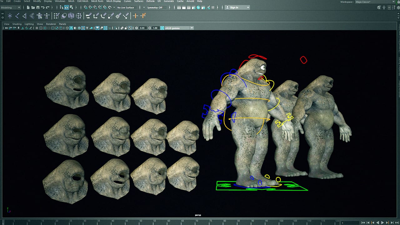 اصول و مبانی ریگ حرفه ای در Maya