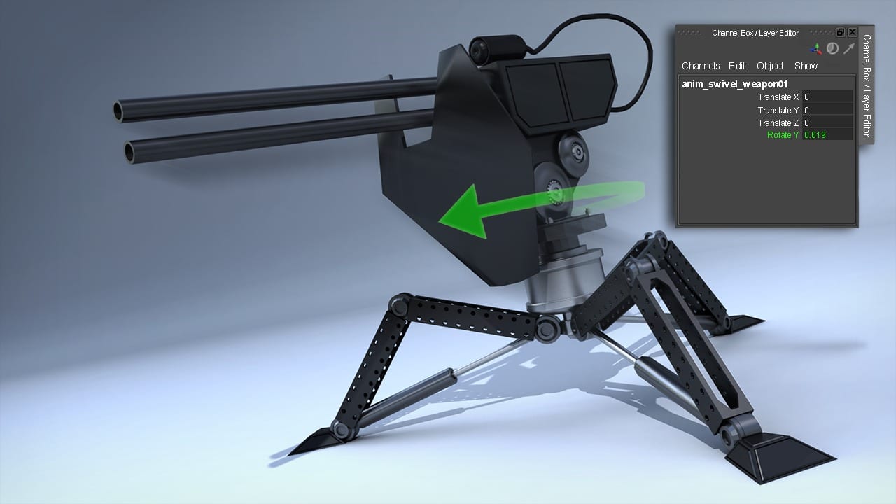 شروع ساخت انیمیشن در مایا قسمت 1