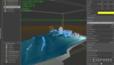 استفاده از سیستم Hybrido در Realflow 5