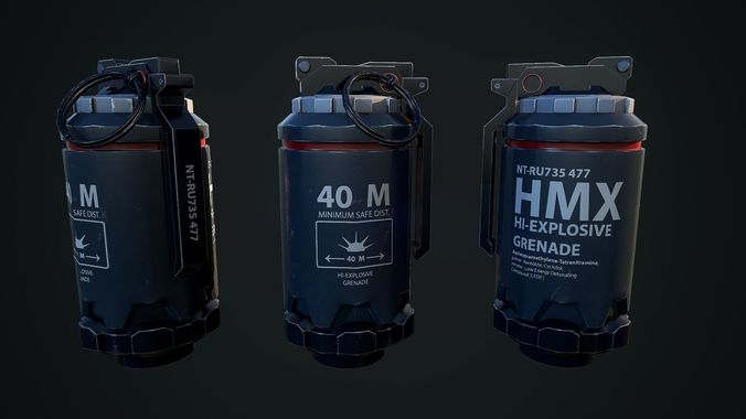 آموزش تکسچرینگ نارنجک قسمت 1