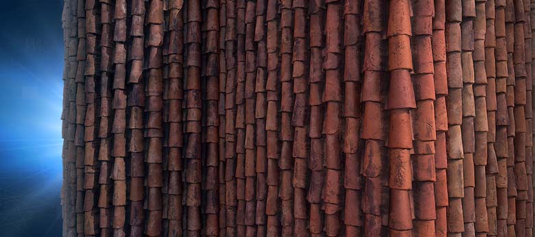 شیدرینگ سقف ساختمان در Substance