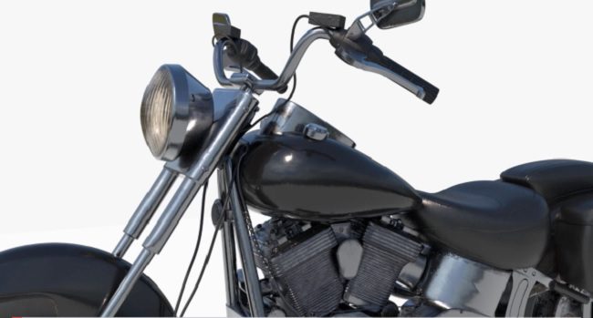 مدلسازی و تکسچرینگ موتور سیکلت در مایا