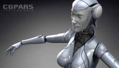 مدلسازی کاراکتر ربات اندروید در MAYA