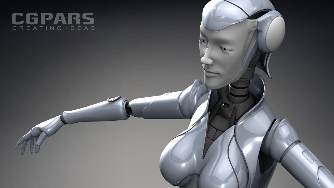 مدلسازی کاراکتر ربات اندروید در MAYA