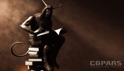 مدلسازی کاراکتر فانتزی ترسناک در مایا