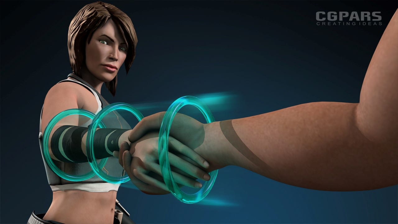 استفاده از کنترل ریگ کاراکتر برای انیمیشن