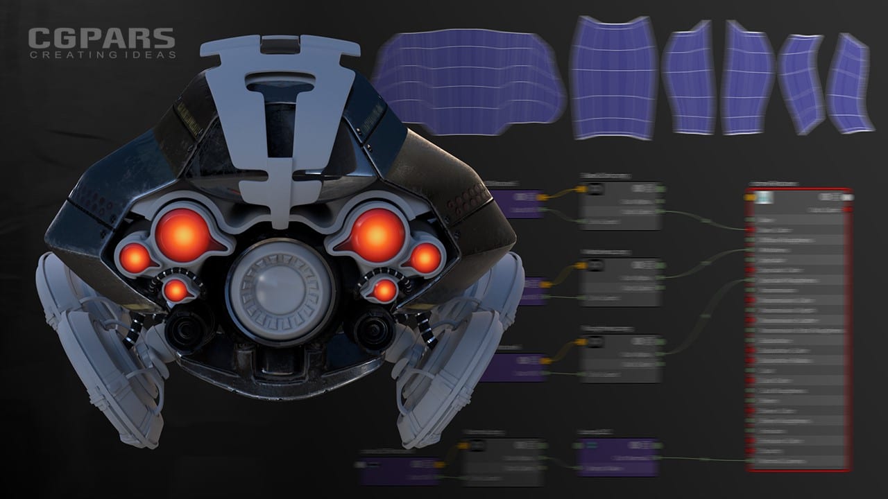 اصول و مبانی مایا 2019 متریالها و تکسچرها