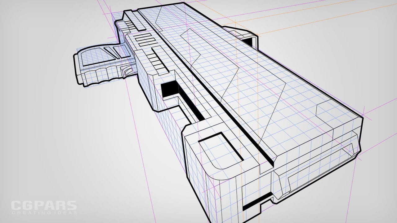 اصول و مبانی پرسپکتیو در فتوشاپ