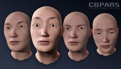 انیمیت حالات مختلف چشم ها در مایا