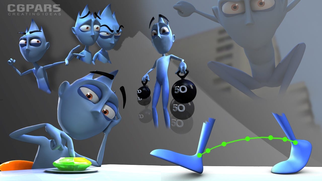 دوازده تکنیک برای ساخت انیمیشن در مایا