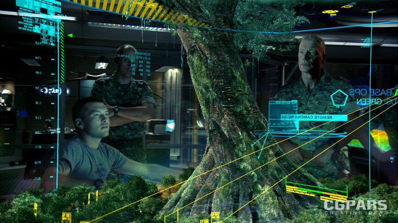 ساخت علائم و نشانه های روی دوربین جنگی در افتر افکت و فتوشاپ به صورت موشن گرافیک