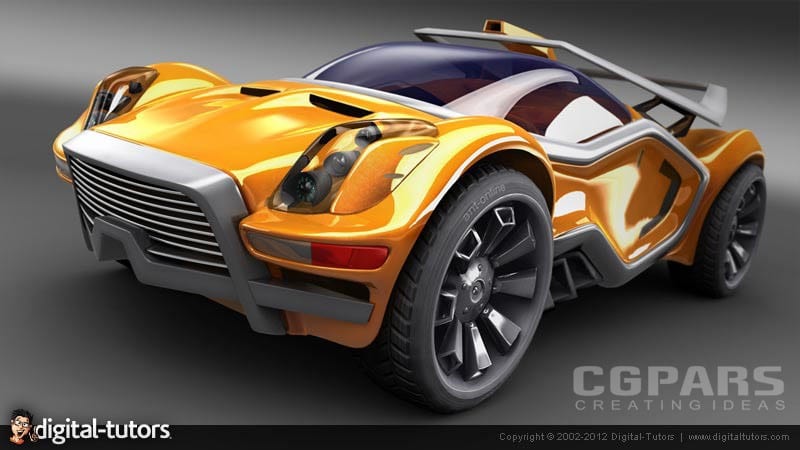 مدلسازی خودرو در maya و silo