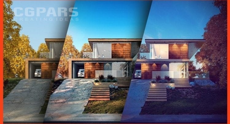 فتوشاپ برای دوره پس پردازش مبتنی بر Arch Viz