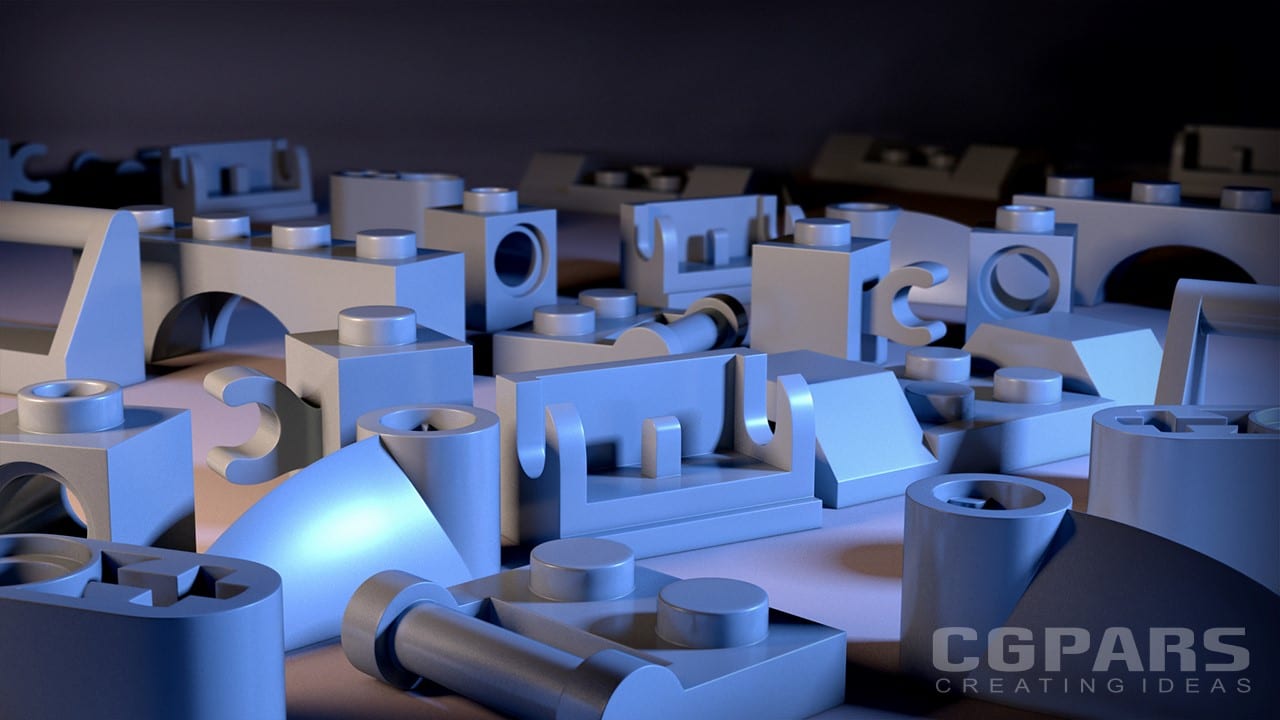 مدلسازی اشکال پیچیده هندسی در مایا