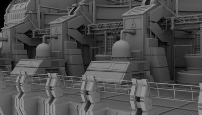 مدلسازی مجموعه‌های علمی تخیلی در مایا