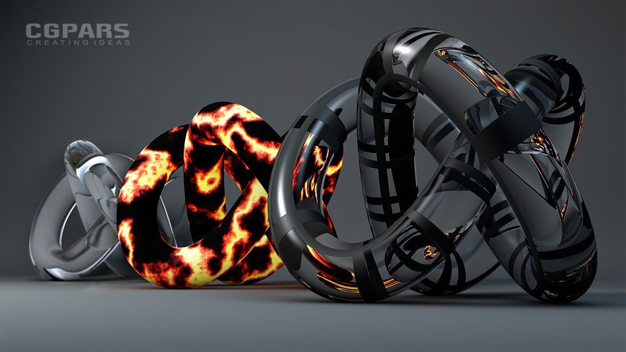 بررسی کتابخانه نود های رندر در مایا