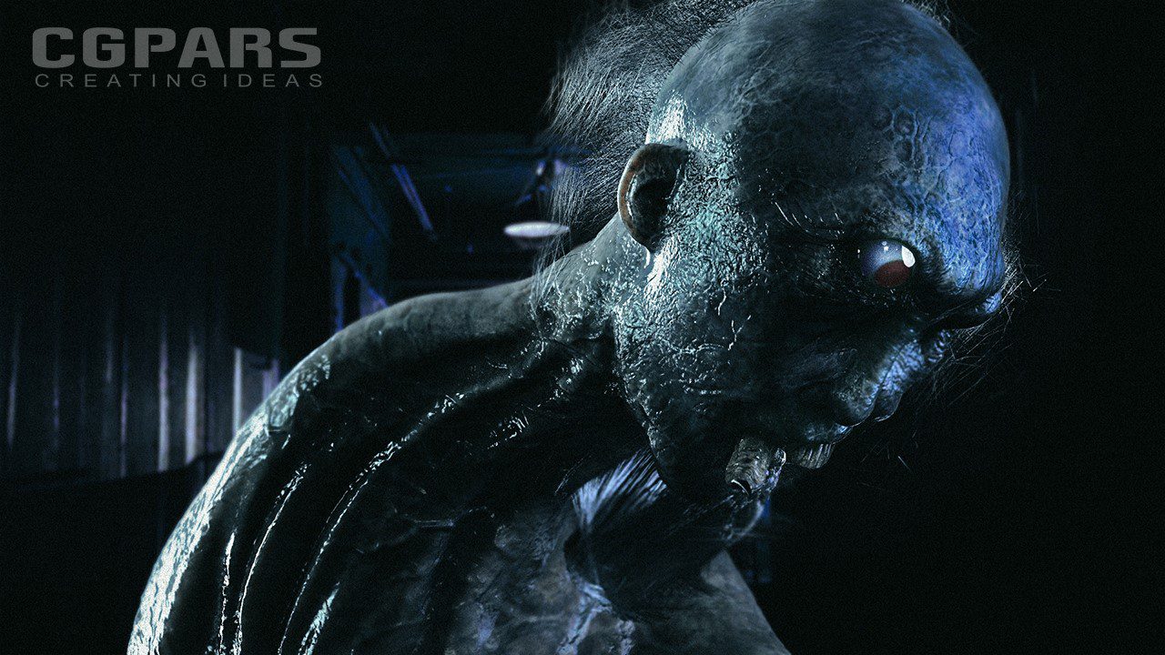 مدلسازی کاراکتر ترسناک 3 بعدی در ZBrush