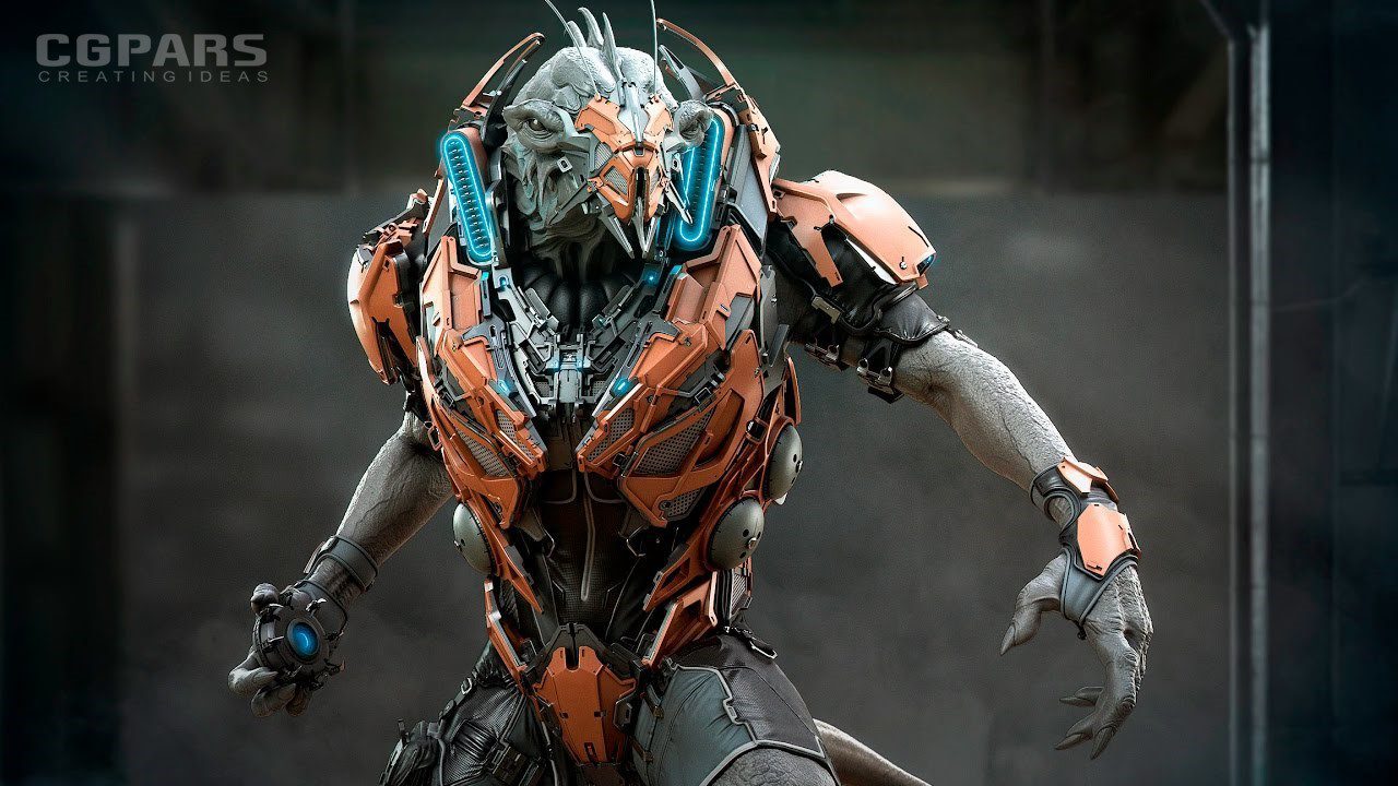 اسکالپ حرفه ای روبات برای فیلم در زیبراش