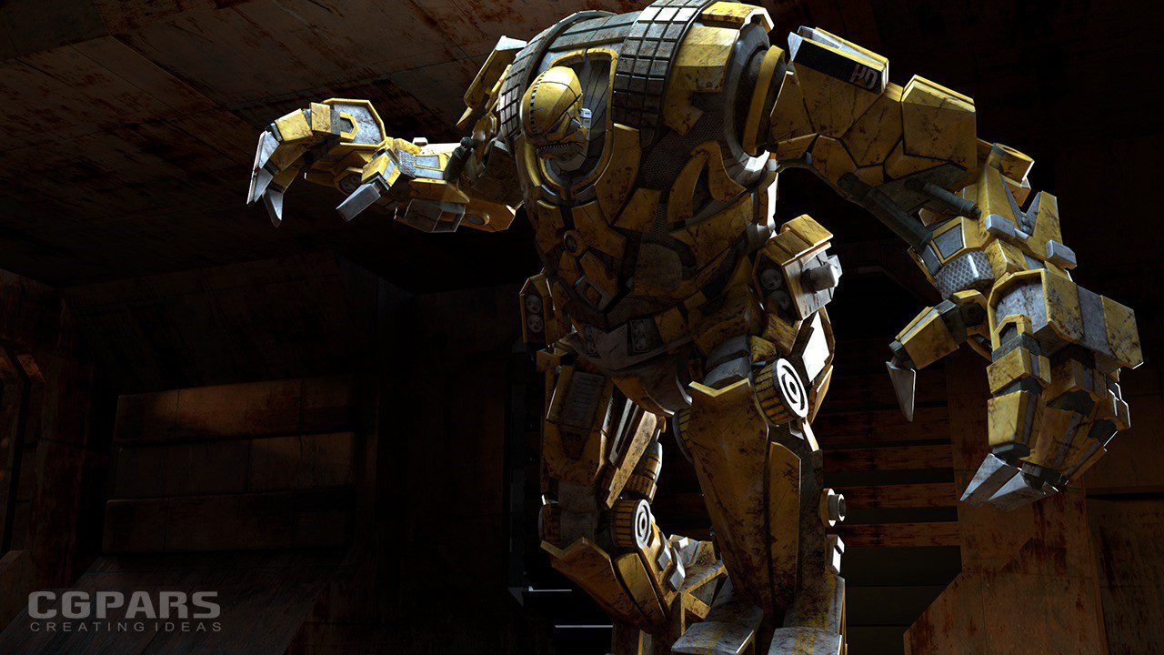 نورپردازی صحنه برای فیلم سینمایی با V-Ray در مایا