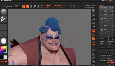 آموزش فایبرمش در Zbrush