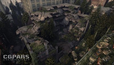 ساخت محیط تخریب‌شده برای بازی‌ها