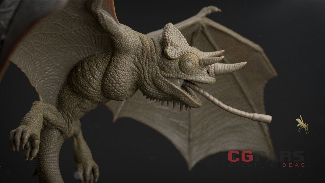 مدلسازی کاراکتر تخیلی در مقیاس واقعی