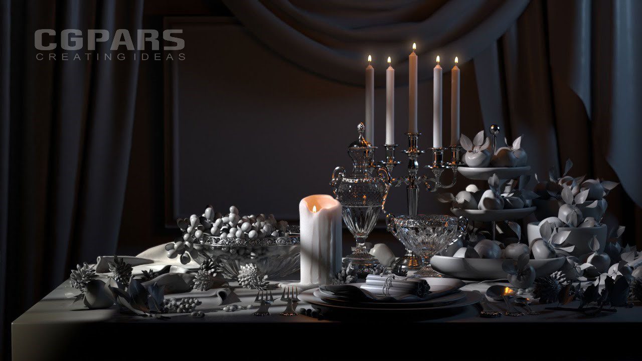 آموزش نورپردازی با RED SHIFT