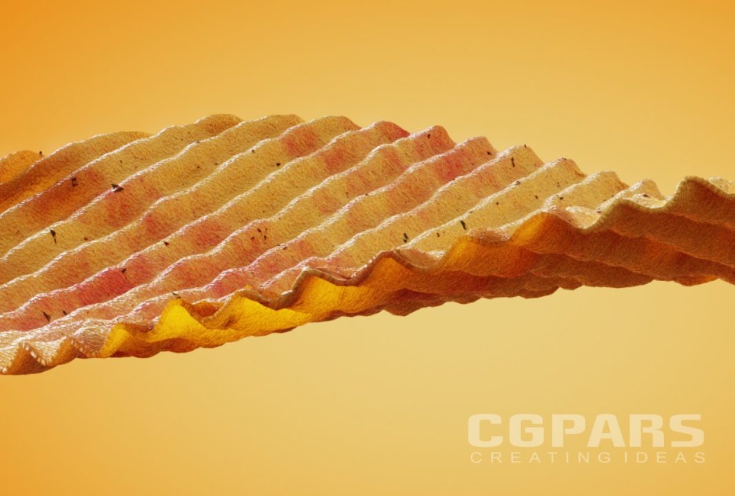 مدل سازی مواد غذایی در Blender