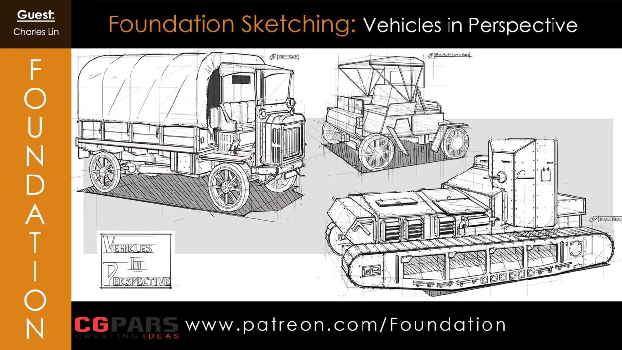 طراحی پرسپکتیو وسایل نقلیه