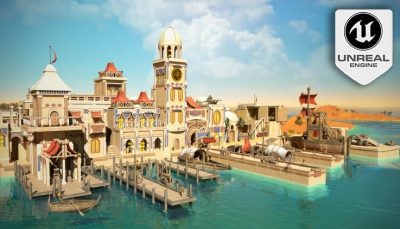 ساخت بازی سوم‌شخص و محیط استایلایز شده با Unreal Engine 5