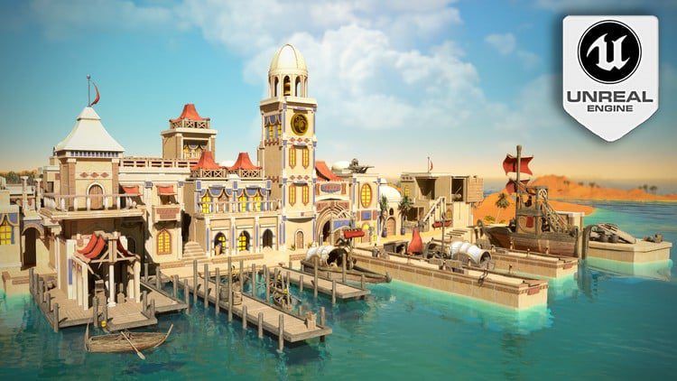 ساخت بازی سوم‌شخص و محیط استایلایز شده با Unreal Engine 5