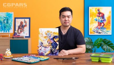 تکنیک‌های آبرنگ برای طراحی کاور کمیک‌بوک