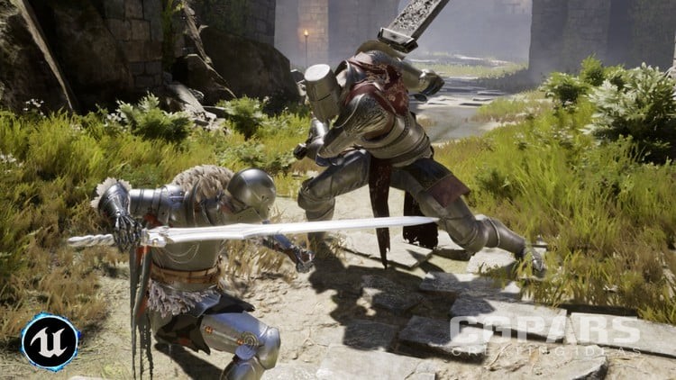 سیستم مبارزه نزدیک Soulslike در Unreal Engine 5