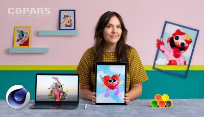 طراحی موجودات بازیگوش در Cinema 4D