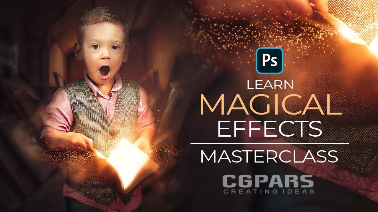 ساخت افکت‌های جادویی در فتوشاپ