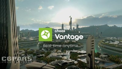 ساخت انیمیشن حرفه‌ای با Chaos Vantage و V-Ray