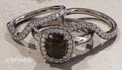 آموزش رندرینگ جواهرات با KeyShot