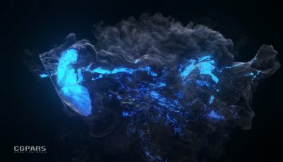 افکت پروانه جادویی در Houdini